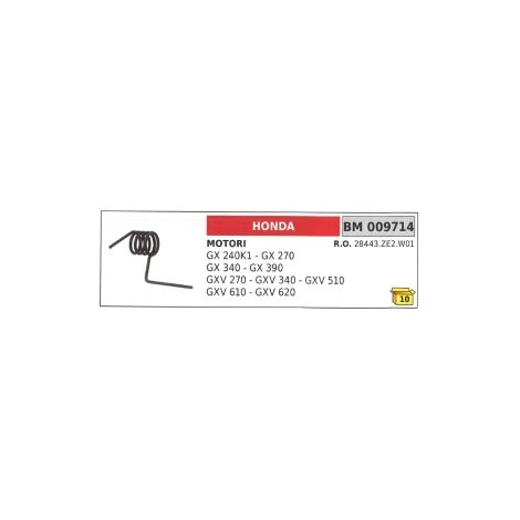 Molla saltarello avviamento HONDA motozappa GX240K1 - GX270 - GX340 - GX390