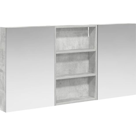 Maison Exclusive - Badezimmerschrank-Set 3 pcs 120 x 10,5 x 60,5