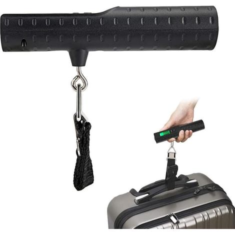 Bagagevåg, 50 kg/110 lb digital bagagevåg handhållen viktvåg resevåg for bagage with LCD-display bar bar for resor