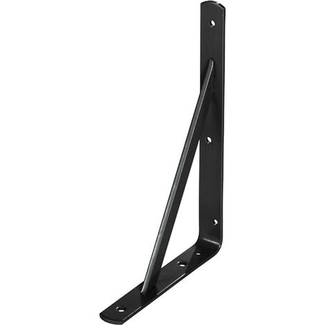 palomilla wolfpack con refuerzo negra 300x200 mm. uso doméstico (1/2)