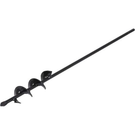 APEX Tarière Hexagonale, Planteuse de perçage à Arbre, Professionnel Foreuse Noir 5x45cm (1/4)