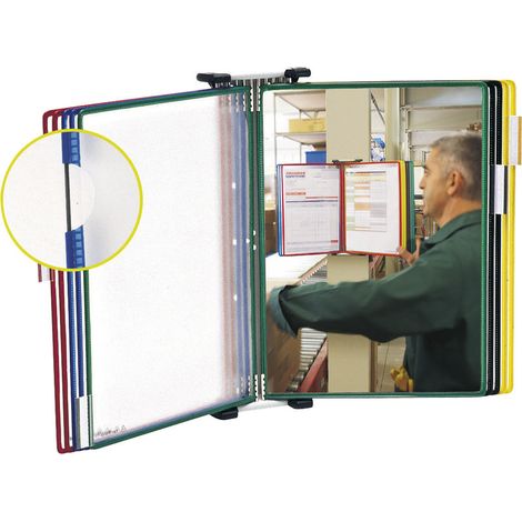 TAR CLASIF.PARED CON 10 FUNDAS A4 464109