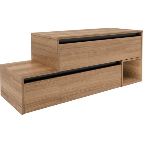 FACKELMANN VITA L-Waschtisch-Unterschrank mit Adeckplatte (1/4)