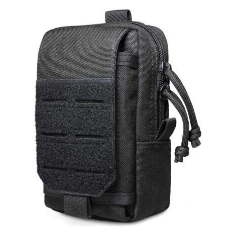 Pochette Tactique Téléphone Portable EDC Poche Molle Sacoche Ceinture Militaire Pochette à Outils Sac de Ceinture Tactique Organisateur de Gadgets Mini Sac Annexe de Multifonction pour Voyage (1/3)