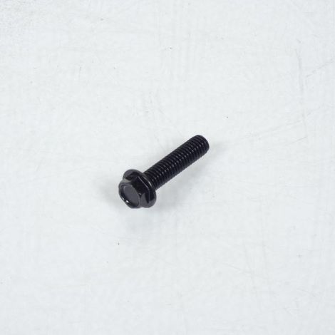 Vis Hexagonnale 8mm M6 pas 100 25mm anodisé Noir 3AS Racing pour (1/2)