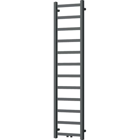Mexen Bolt radiatore da bagno 1500 x 400 mm, 342 W, antracite - W126-1500-400-00-66 (1/3)
