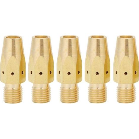 Lot 5 adaptateurs embout contact MIG – diffuseur gaz – M-25/M-40 – Hobart (1/4)