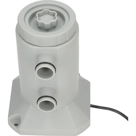 Peigne de pompe à filtre à cartouche pour piscine hors sol, facile à installer, outil de nettoyage en caoutchouc pour aquarium, débit 2000 L/h, hauteur de refoulement 2,5 m, puissance 75 W, prise UE 2 (1/5)