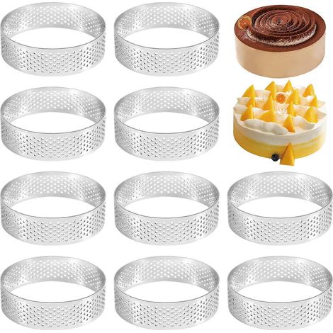 Fruit tarte Quiches gâteau mousse moule cuisine cuisson moule 7cm (1/5)