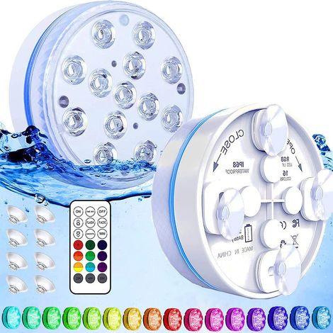 Projecteurs LED submersibles étanches IP68, éclairage de piscine sous-marin-AquaForge