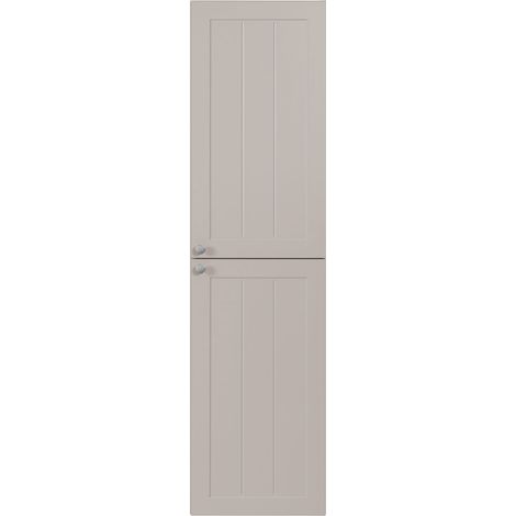 Mobile bagno in cashmere stile classico 35 x 136 x 27 cm, maniglia argento (1/5)