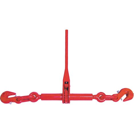 Levac – Tendeur à cliquet chaîne 10 mm – Charge rupture 12600 kg – 2 crochets de sécurité – Acier forgé – 5306B