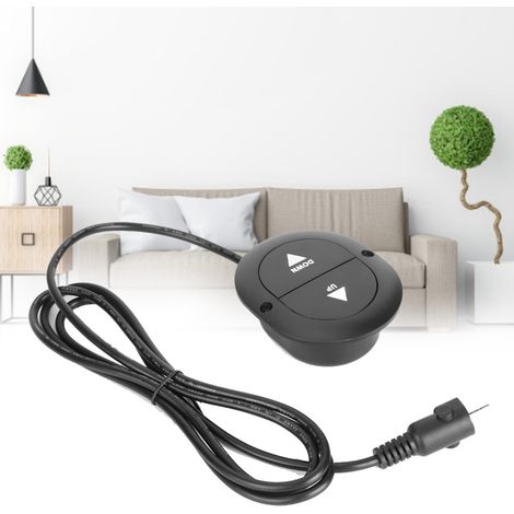 Télécommande électrique pour fauteuils de personnes âgées, poignée ovale filaire à 5 broches. (1/5)