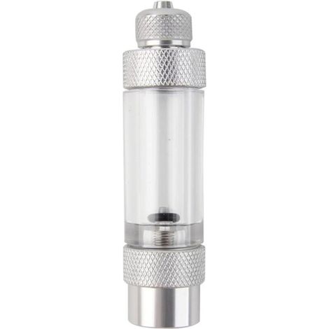 Compteur de bulles de CO2, régulateur de bulles de CO2, compteur de bulles à tête unique pour plantes d'aquarium, outil CO2 pour aquarium, accessoires pour pompe à air (1/4)
