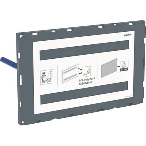 Geberit Sigma Abdeckplatte, flächenbündig, 115.696.00.1
