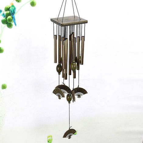Grelot Éolien - En Cuivre - 56 cm - Pour Jardin Extérieur Balcon Intérieur - 1 Pièce (1/3)