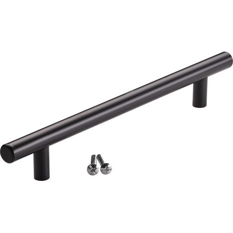 SOTECH Stangengriff/ Relinggriff G17 - Edelstahl schwarz, BA 160 mm, 10 Stück
