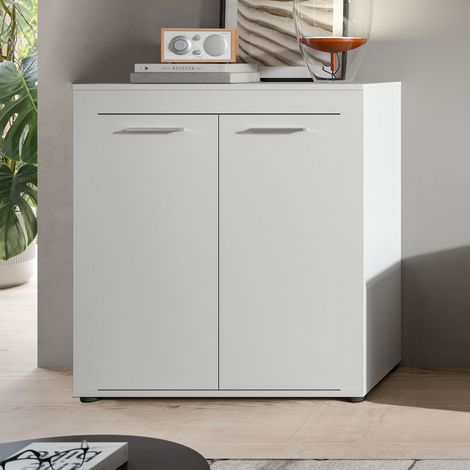 Buffet 80x35x88 cm blanc - JAMO (1/5)