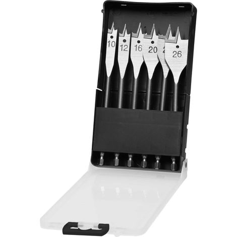 Schnellbohrer-Set 10-26 mm 6-teilig - Pro Set