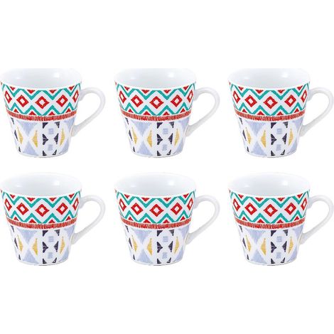 Set 6 Tazzine Caffè in Ceramica Senza Piattini Grace2 (1/2)