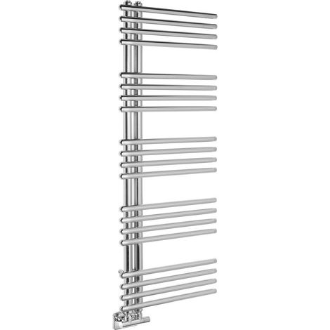 Radiateur de salle de bain NYMPHA 500x1250mm, chromé (1/4)