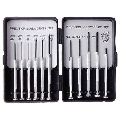 Kit de Tournevise Précision pour Réparation Électronique pour Portable, Ordinateur, Tablette, Lunettes, Montre et Appareil (1/5)