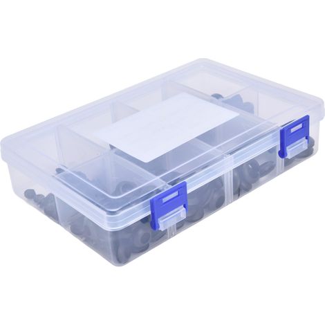 Packung mit 295 isolierenden Gummidichtungen für elektrische Kabel, wasserdichte Rohrdichtungen für Sanitär- und Kabelinstallationen, verschiedene Durchmesser (1/5)