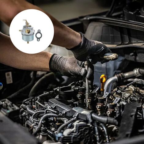 Carburatore Tecumseh 632631, pezzo originale, compatibile con vari modelli, per motori di tosaerba, spazzaneve e generatori (1/4)