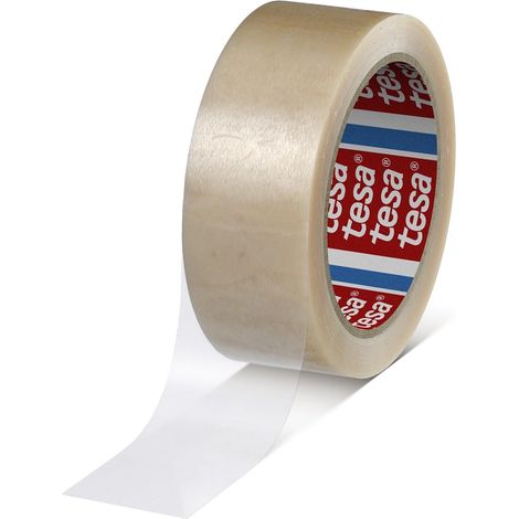 Ruban adhésif colis PVC - 66 m x 38 mm - transparent - 1 rouleau (1/5)