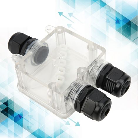 Boîtier de Jonction 3 Voies IP68 Étanche pour Câbles LCH‑1311.68 (1/5)