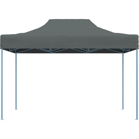 Tente de réception pliable, Pavillon, Pergola, Tente de jardin, 3x4 m Acier Anthracite OIB4100E (1/5)