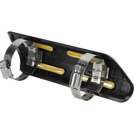 Protection thermique jaune pour pot d'échappement de motos, quads et SSV 4 temps. (1/5)