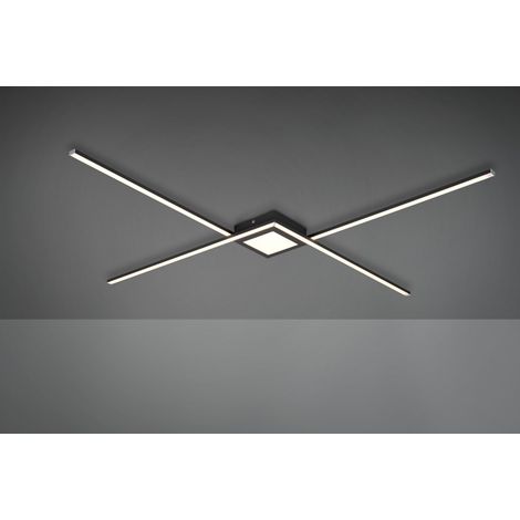 Plafonnier Oxford Anthracite 1x27W SMD LED (1/5)