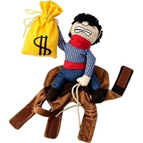 Costume de cowboy pour chien, doux, réaliste, lavable (1/5)