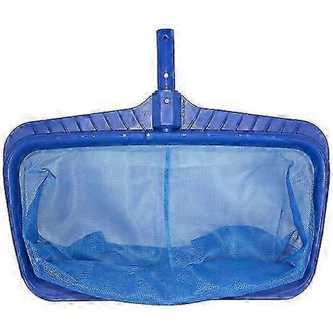Râteau à feuilles en plastique, écumoire à mailles fines, outils de nettoyage pour piscine, bassin et spa (1/5)