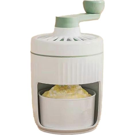 Broyeur à glace manuel rotatif portable, machine à glace pilée, A (1/4)