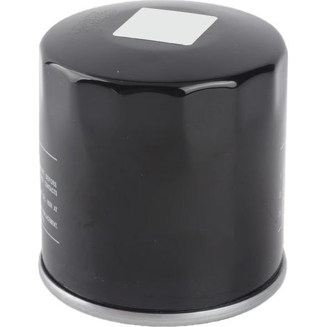 Filtro olio motore per moto - Ferro - Nero - 225 g - Alte prestazioni per olio sintetico - Accessorio resistente e portatile (1/5)