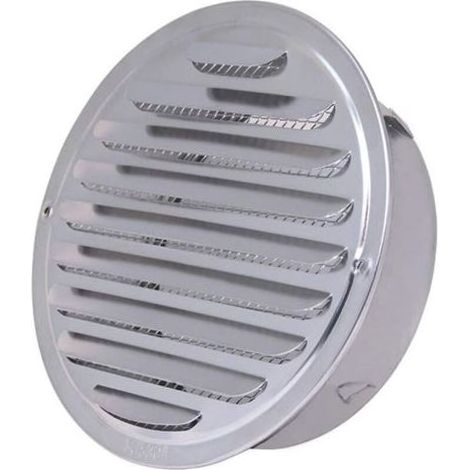pair Sphère Vent d'air En Acier Inoxydable Grille de Ventilation Thicken Hotte Murale de Montage Covers d'échappement Salle de Bains Cuisine évents Ventilateur Et Aérateurs (120mm)-Fei Yu (1/4)
