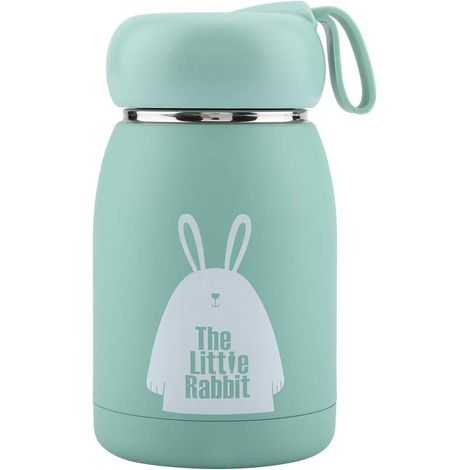 Mug isotherme en acier inoxydable, design attrayant (vert) (1/5)