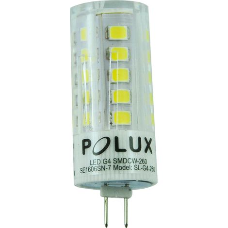 Lampadina LED G4 12V 3W 260lm 6500K Polux Platinum 306623 (1/3)