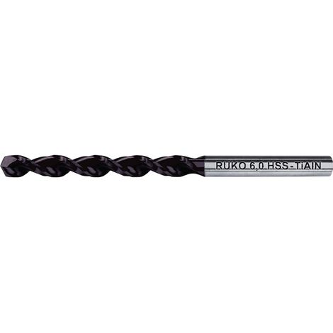 RUKO 10x Foret spiralé DIN 338 TL 3000 TiAlN HSS Ø 2 mm - 258020F (1/3)