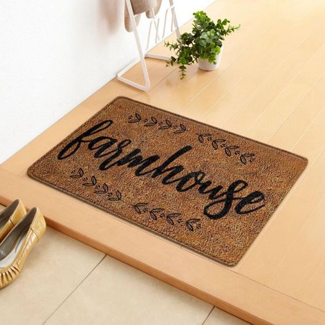 Tapis D'Entrée Non Glissant - Pour Intérieur Et Extérieur - Porte D'Entrée Porche Patio - 60 x 90 cm - 1 Pièce (1/5)