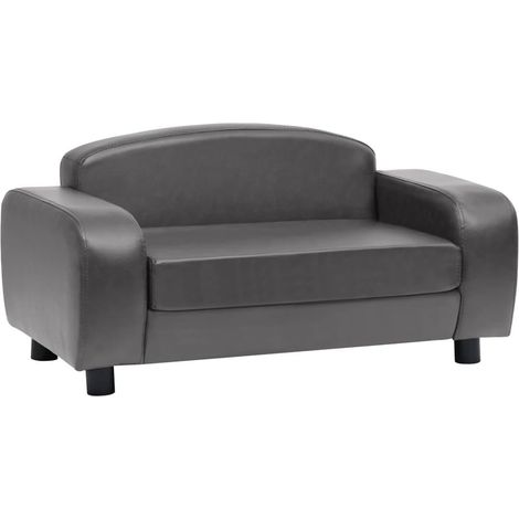 Sofá para perros 80 cm sintético gris 020000156 (1/5)