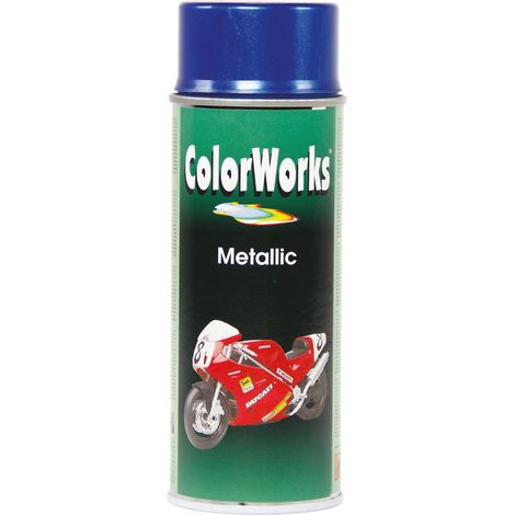 Pintura metálica en aerosol 400ml Azul metálico