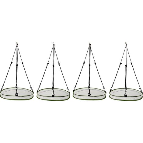 Large Mesh Bird Feeder Seed Catcher Tray (Set of 4) (1/5)