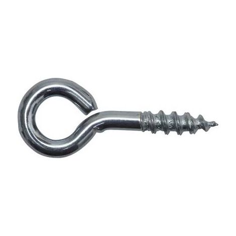 Piton à visser galvanisé 6mm – Acier zingué – Lot de 8 pièces – Pour fixation dans béton armé – SWG - W020151 (1/2)