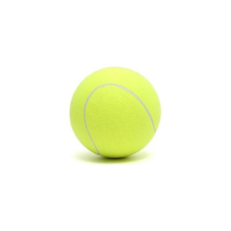 Lanzador gigante de pelotas de tenis de goma para cachorros y mascotas grandes, 24 cm de diámetro - Crezuo
