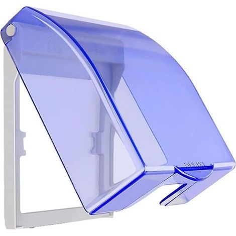 Protection transparente pour prises électriques enfants, boîtier étanche pour interrupteurs et prises, sécurité bébé conforme CE