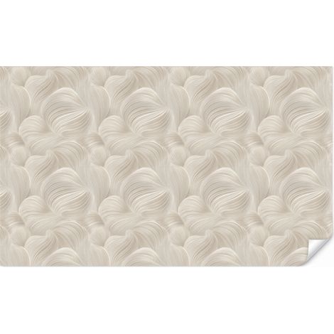 Carta da Parati Linee - Ventilatore - Beige 500x300 cm (1/5)