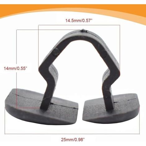 10 Pièces Capot De Voiture Isolation Pad Support Clip Auto Capot En Plastique Boucle De Fixation Retenue,Isolation Thermique Et Acoustique Disponible,Apto Para Todo Tipo De Coches Del Mercado